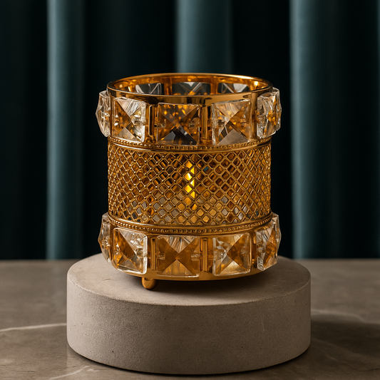 Crystal Makeup Brush Holder