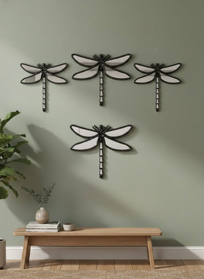 ✨ Dragonfly & Butterfly Wall Art – Premium Metal Decor